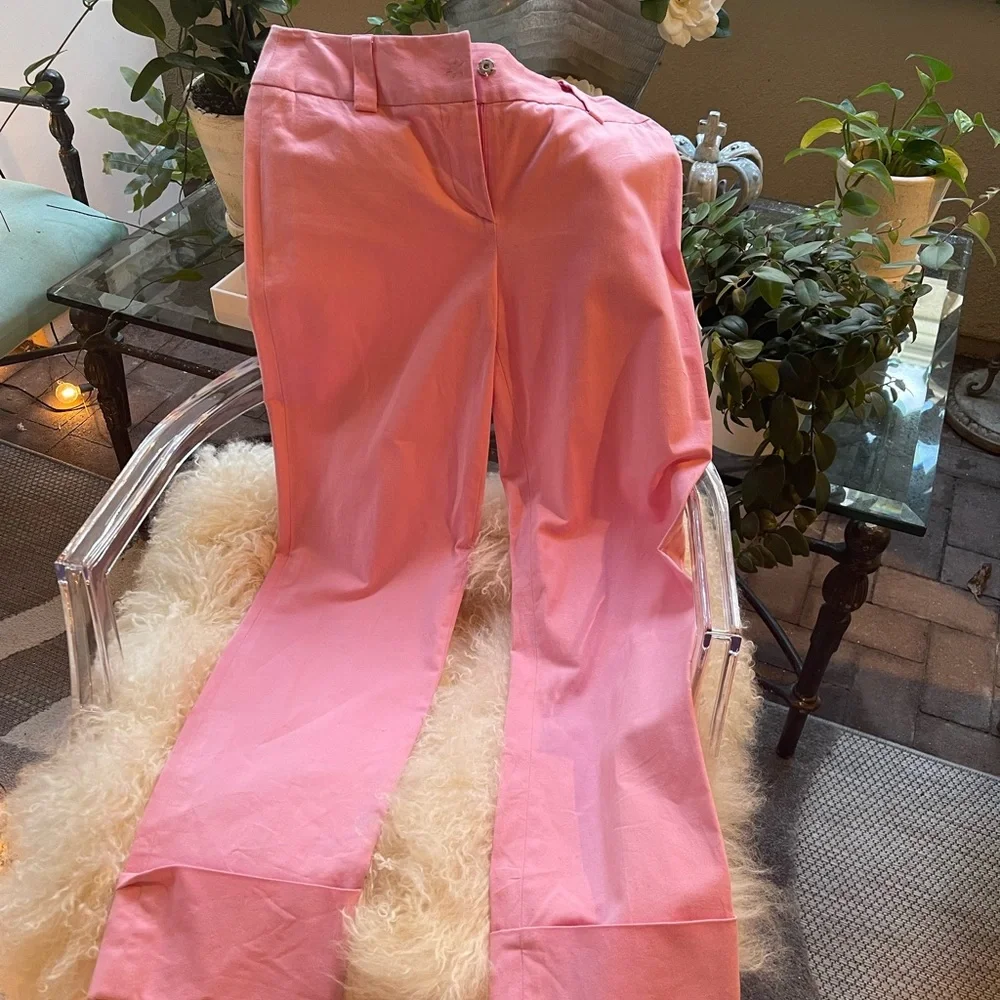 Pink Dolce & Gabbana cropped pants - Picture 4 of 4
